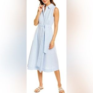 Anne Klein NEW Diane Midi Shirt Dress, NEVER WORN